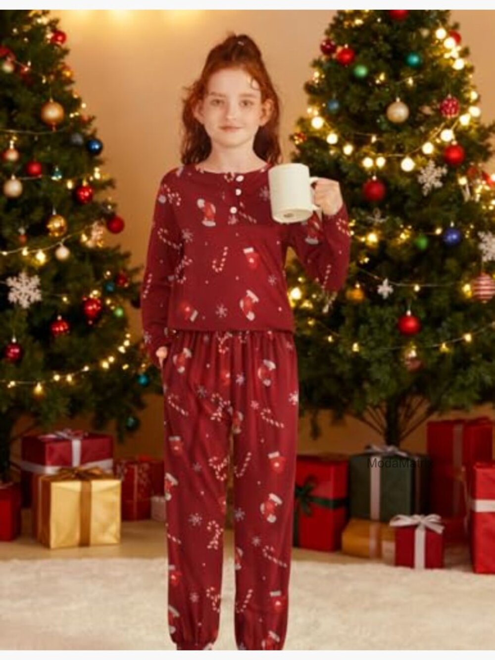 Girls Long Sleeve Tops and Pants Set with Pockets Fall Outfits 5-13 Years - Picture 2 of 4